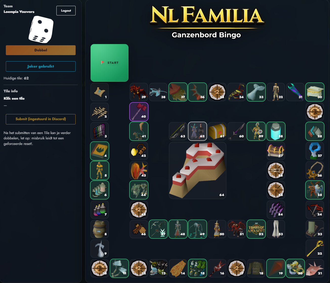 NL Familia Ganzenbord Bingo